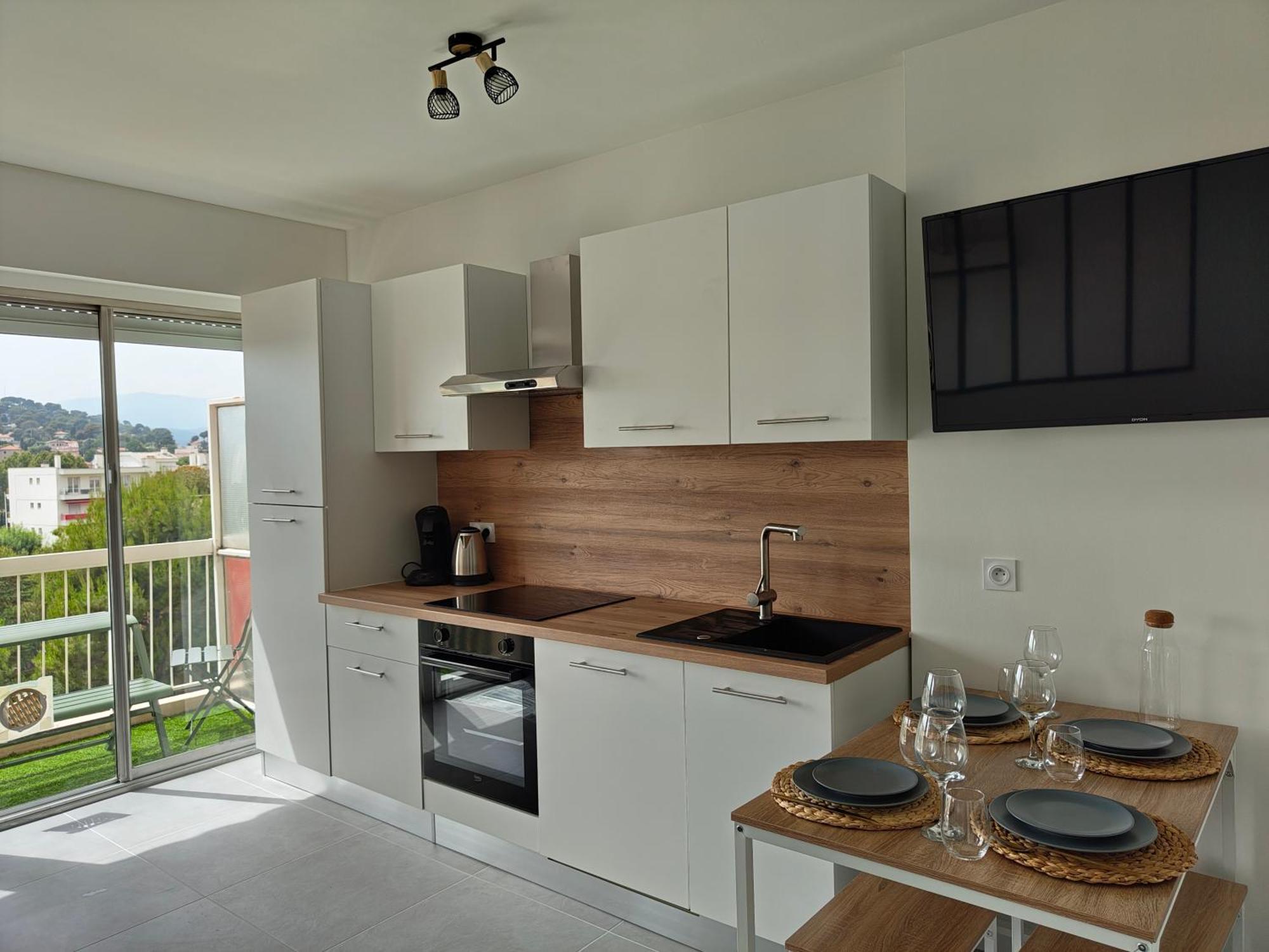 Apartment Splendide T2, 200m De La Mer, Climatise, Parking Cagnes-sur-Mer